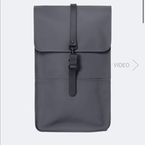Rains Slate Grey Backback